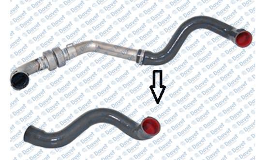 SWAPP 68105 Turbo Hortumu Megane Ii - Scénic Ii 1.5 Dci 03> {Metalsiz Silikon}